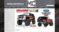 Desktop Screenshot of modelcentrum.cz